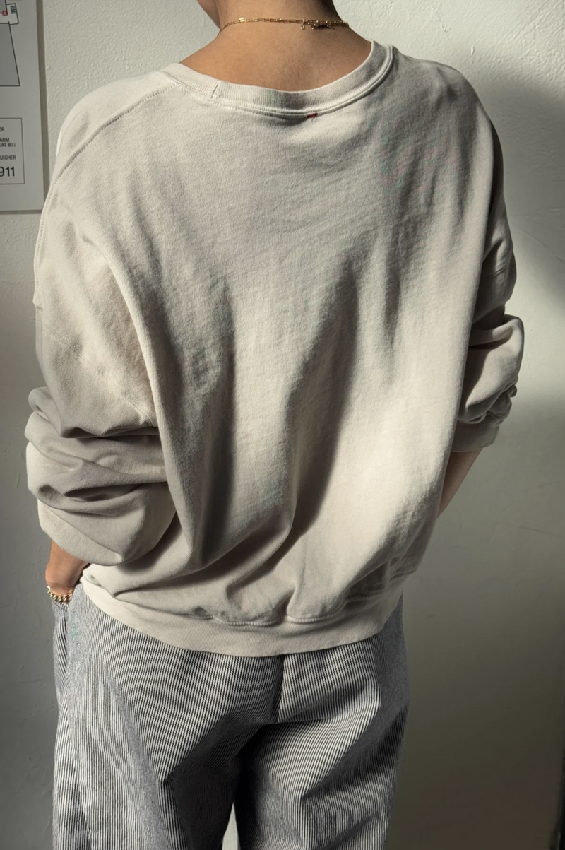 Le Bon Shoppe Cali Jersey Sweatshirt - Rice Le Bon Shoppe Cali Jersey Sweatshirt - Rice