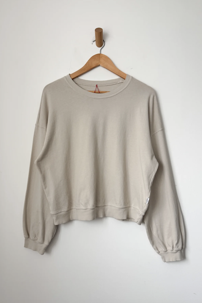 Le Bon Shoppe Cali Jersey Sweatshirt - Rice Le Bon Shoppe Cali Jersey Sweatshirt - Rice