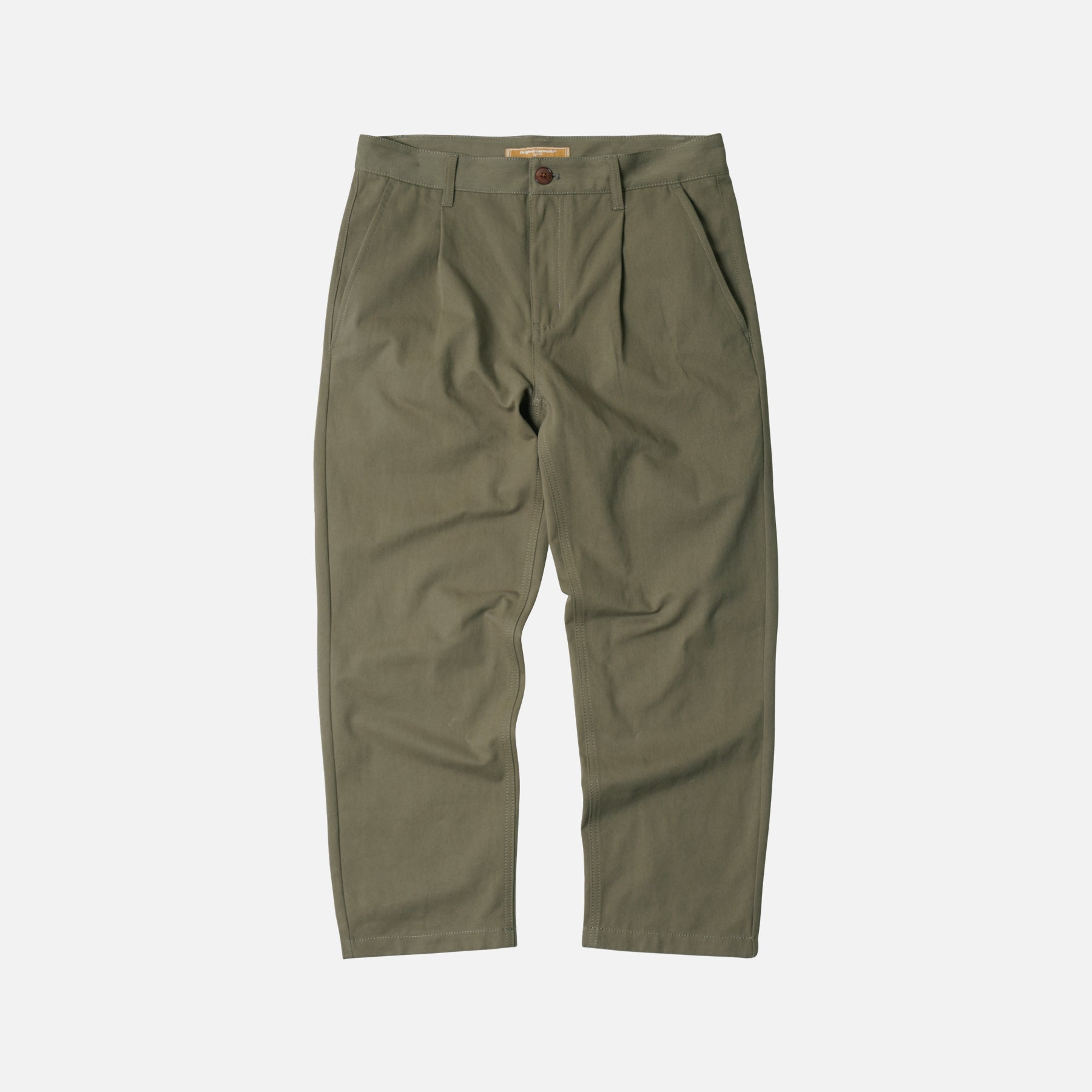 FRIZMWORKS OG Haworth One Tuck Pants - Olive | Garmentory