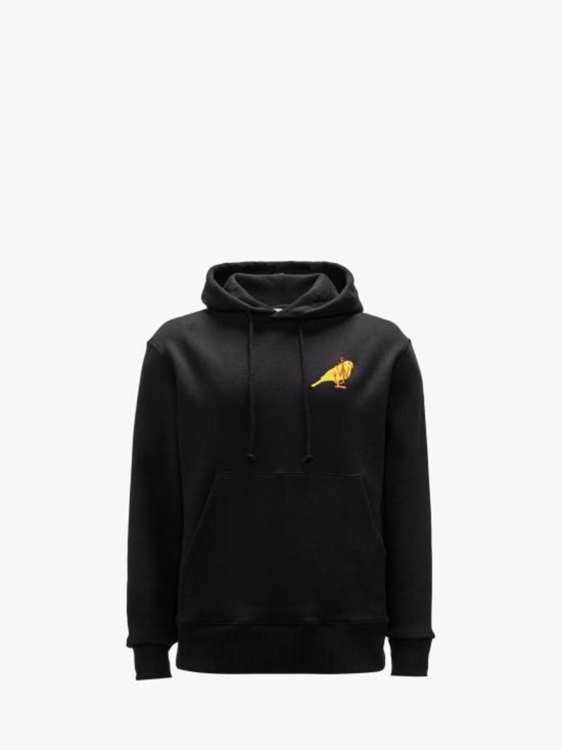 Tシャツ・カットソー JW ANDERSON Men Hoodies JW0215PG1632999 Black JW ANDERSON Hoodie - Black | Garmentory