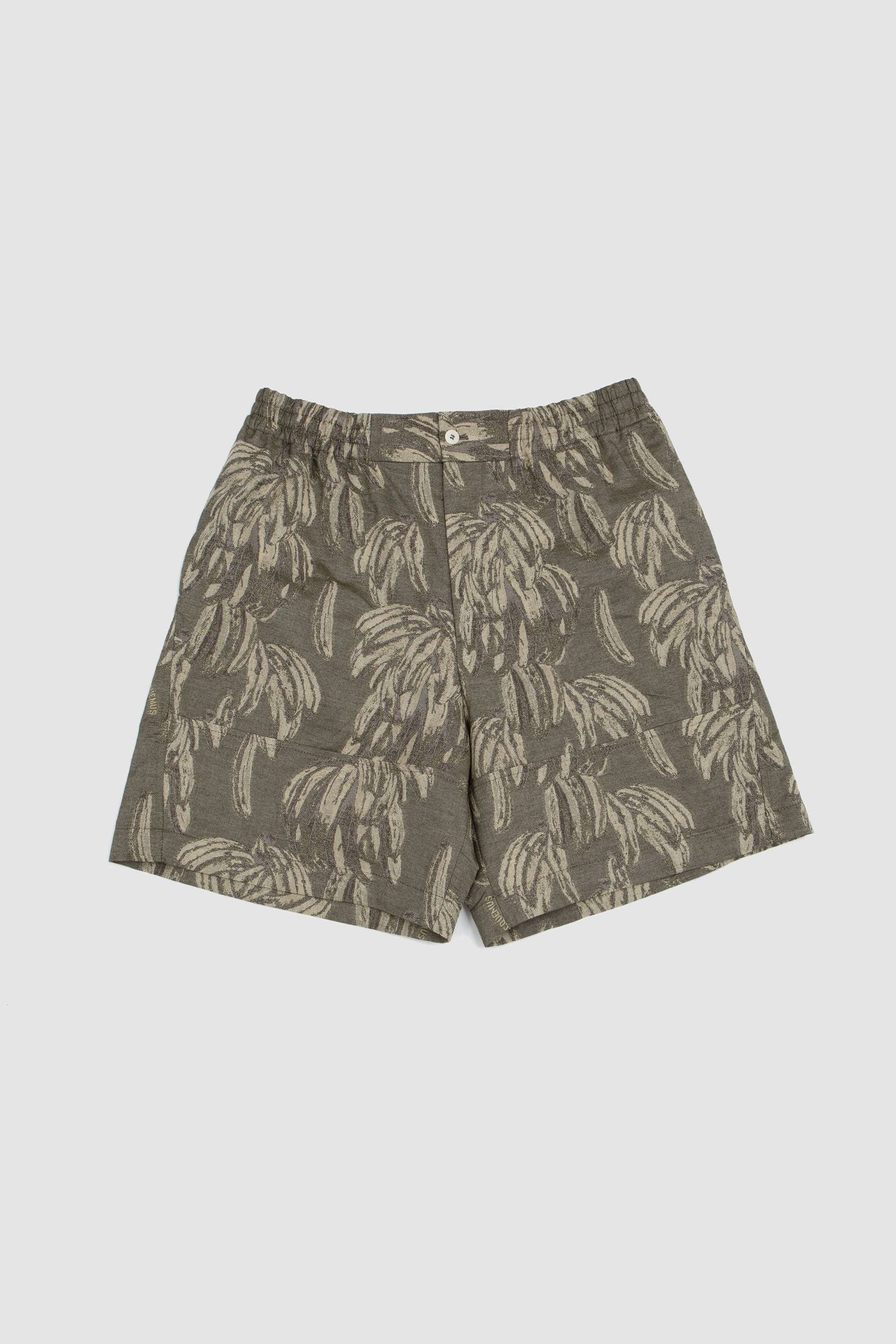 パンツ gakkin JACQUARD LOTUS LEAVES SHORTS L JACQUARD LOTUS LEAVES SHORTS – GXX