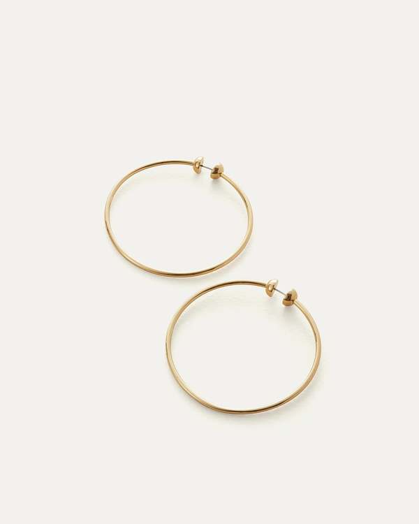 Jenny Bird Icon Hoops - Gold