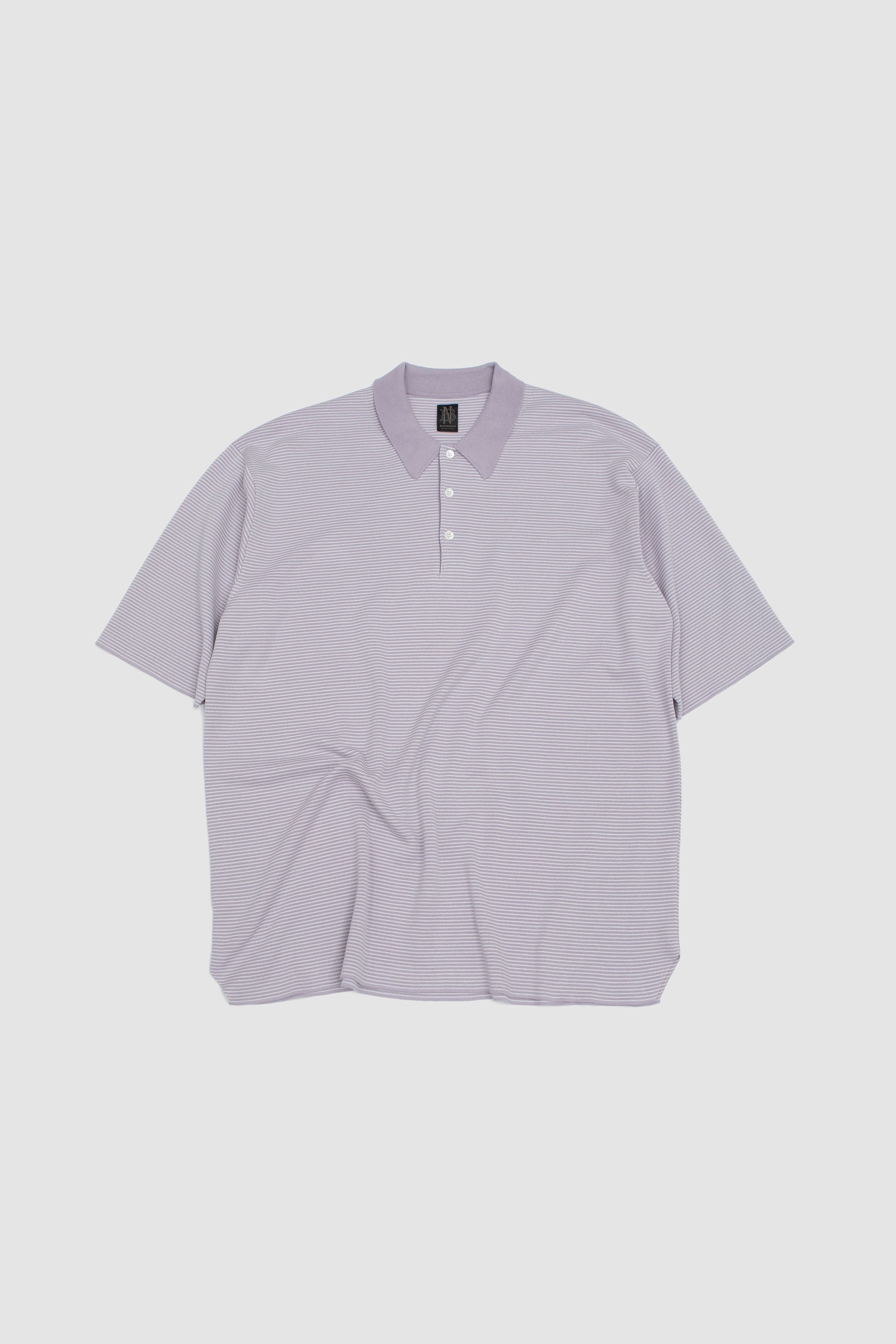 Batoner 32G Smooth Polo (Essential) - Purple/ White | Garmentory