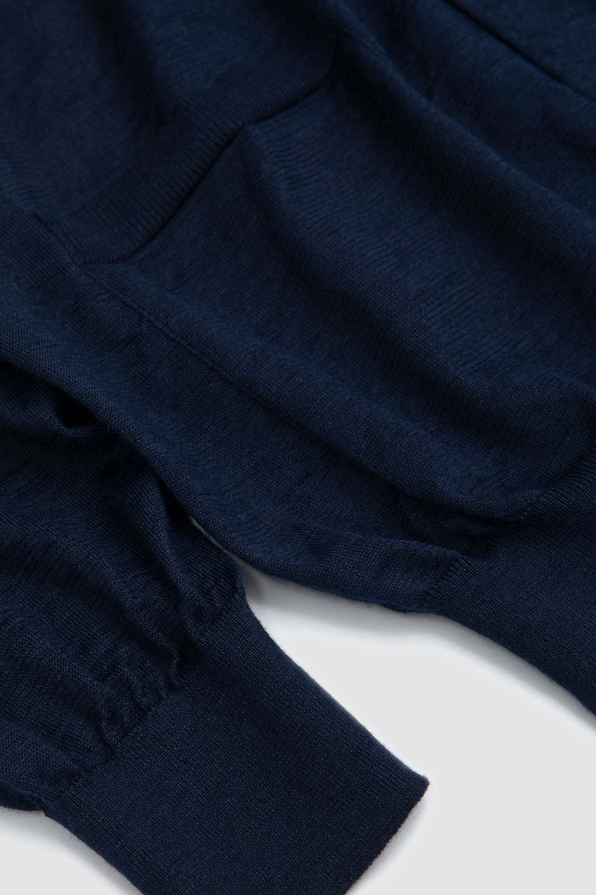 Batoner Choma Polo Cardigan - Dark Blue | Garmentory
