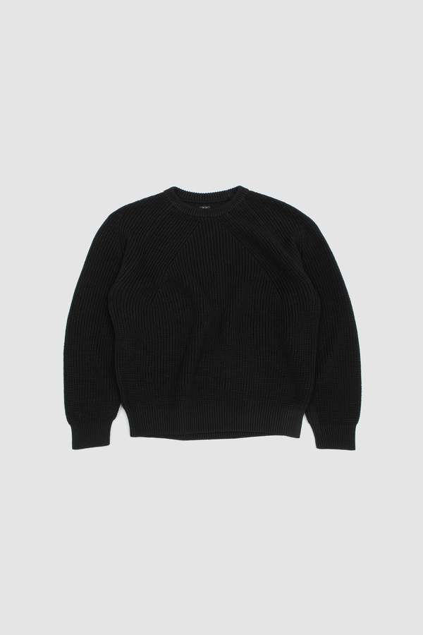 Batoner Signature Crew Neck - Black | Garmentory