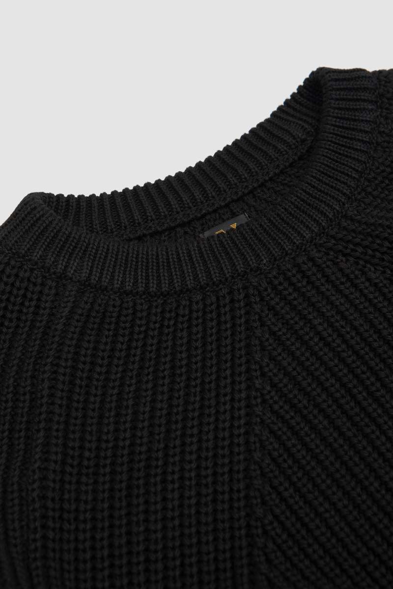 Batoner Signature Crew Neck - Black | Garmentory