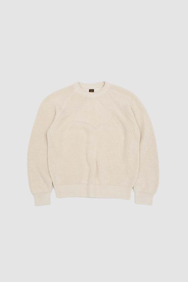 Batoner Signature Crew Neck - Ivory | Garmentory