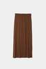 Stylein Claudi Long Skirt - Cacao - Thumbnail 7