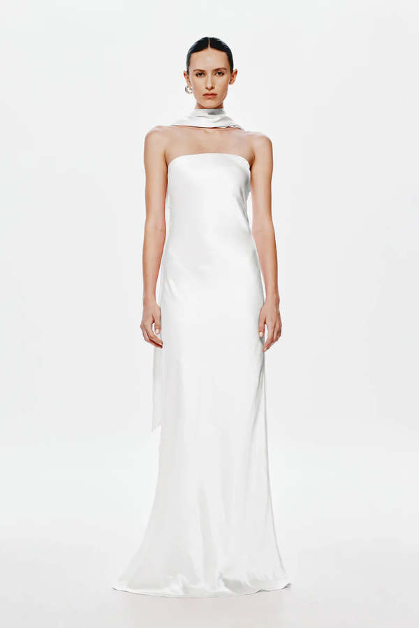 v neck linen dress Serena V-Neck Linen Dress