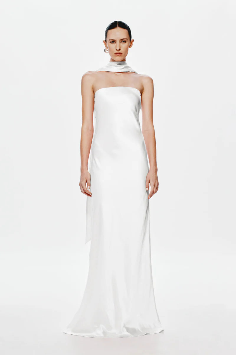maxi crepe dress Black Crepe Crystal Trim Maxi Dress – shopaleena