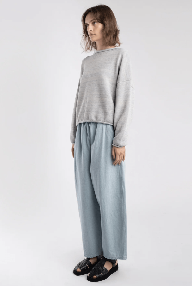 Micaela Greg Barrel Pant - Sky Micaela Greg Barrel Pant - Sky