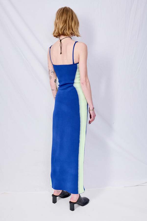PH5 Midnight Navy Iris Flower Print Maxi Tank Dress | Garmentory