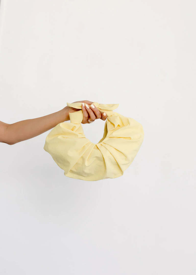 Bronze Age Kiku Croissant Bag - Limoncello Bronze Age Kiku Croissant Bag - Limoncello