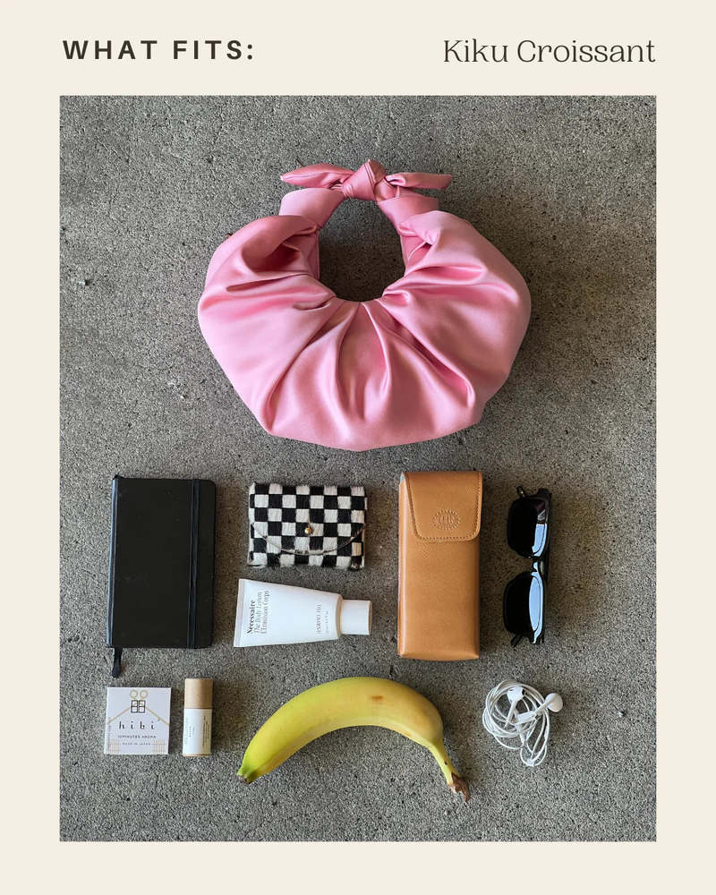 Bronze Age Kiku Croissant Bag - Limoncello Bronze Age Kiku Croissant Bag - Limoncello