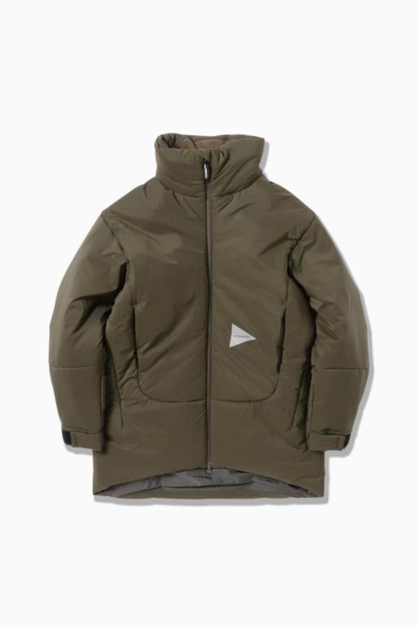 and wander Bubble Jacket - Khaki