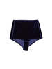 Simone Wild Velvet Hipster - Navy - Thumbnail 1