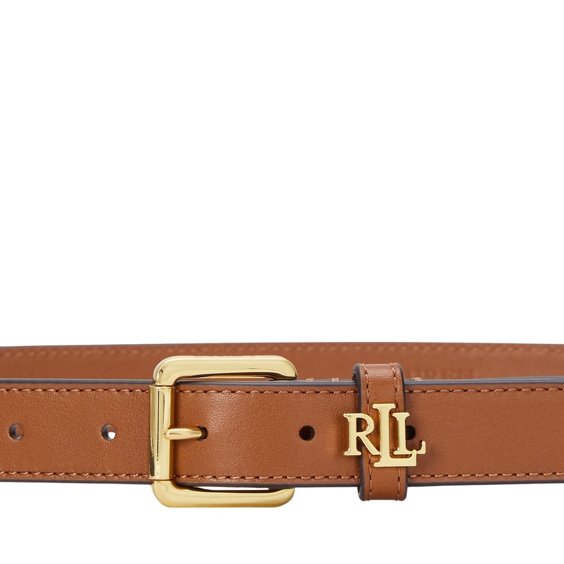 ベルト LAUREN RALPH LAUREN LGO KPPER 25 BELT SKINNY (53267) Lauren Ralph Lauren LGO KPPER 25 Belt Skinny - Lauren Tan