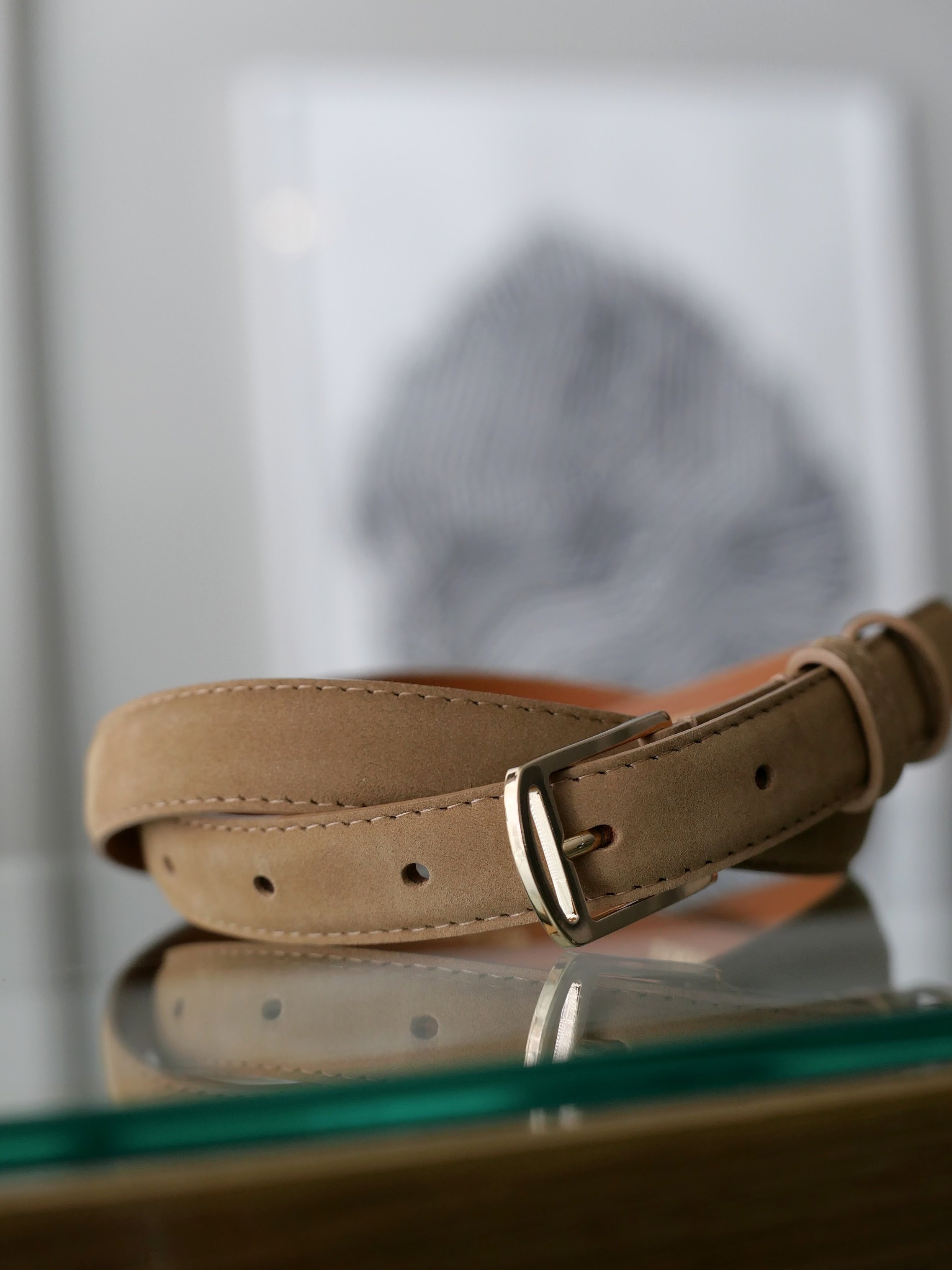 Maison Boinet Nubuck Leather Belt 別注】MAISON BOINET nubuck leather belt｜トゥモローランド  main image 2