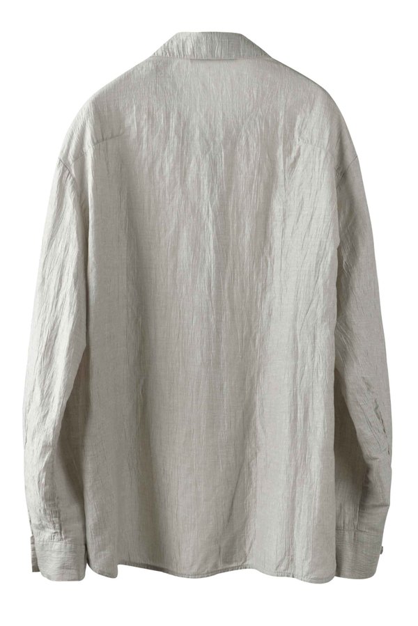 POST ARCHIVE FACTION (PAF) 8.0 Shirt Right - Ivory | Garmentory