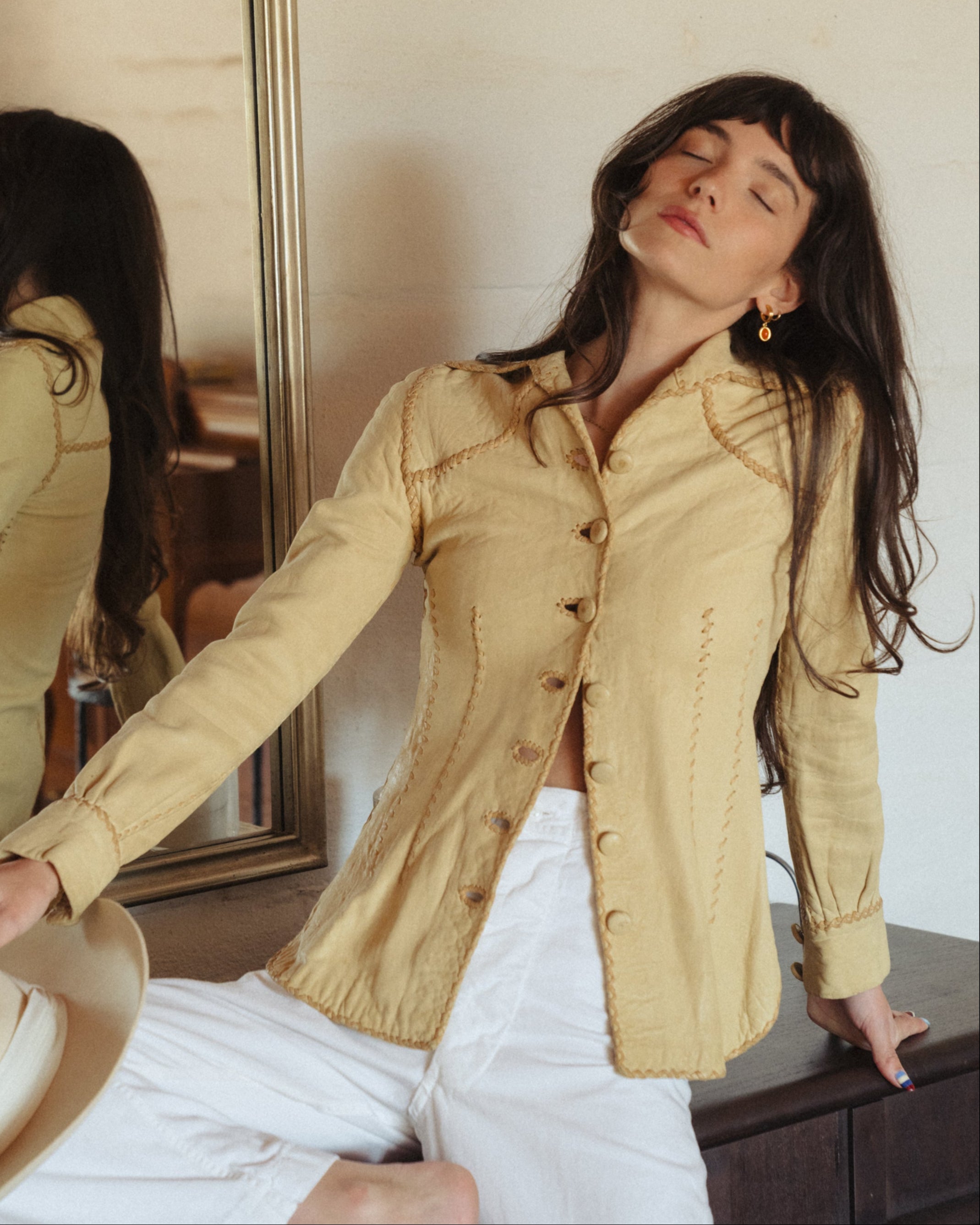 cute summer dresses for beach North Beach Leather Zip Dress S/M  OMNIA