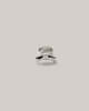 Annika Inez Petite Cravat Ring - Silver - Thumbnail 1