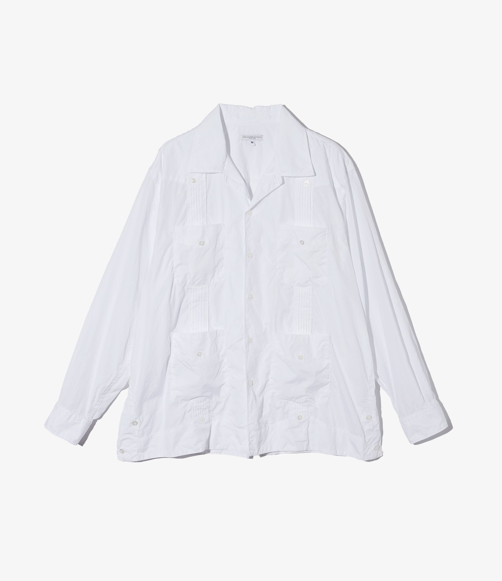 Engineered Garments Guayabera Shirt - White | Garmentory