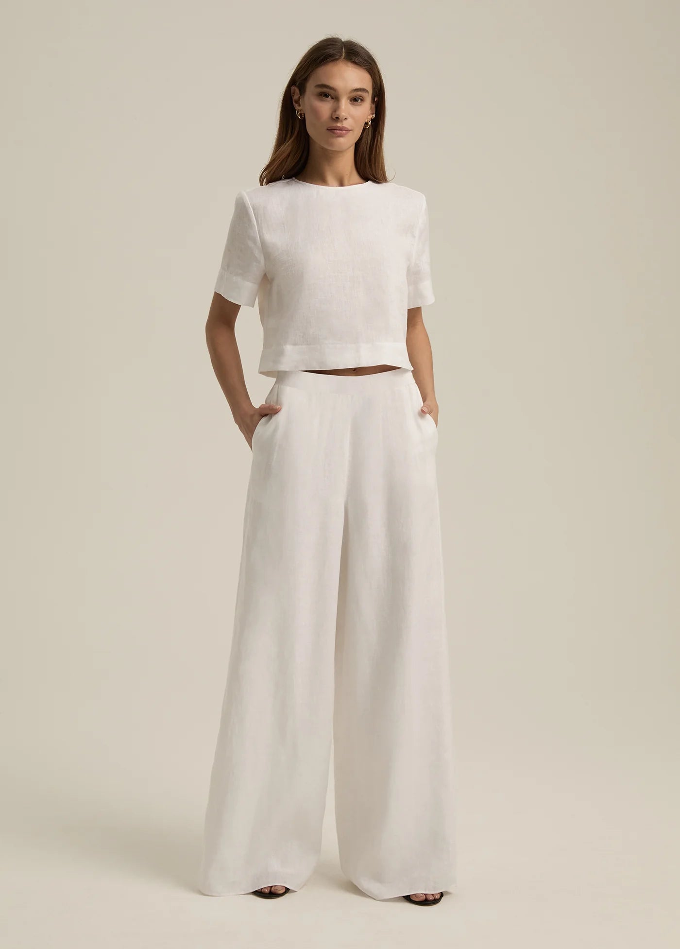 knee length dresses for ladies Favorite Daughter - The Favorite Mini Linen Dress