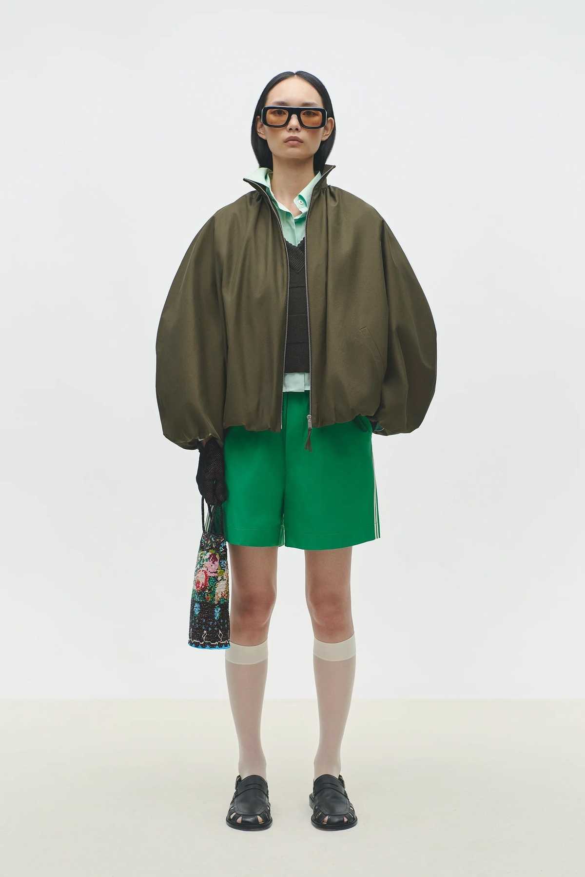 Cordera Balloon Jacket - Olive - Image 3 of 5