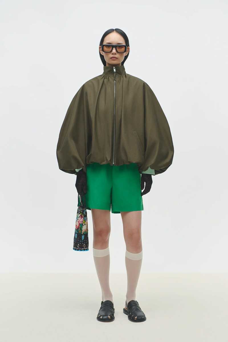 Cordera Balloon Jacket - Olive