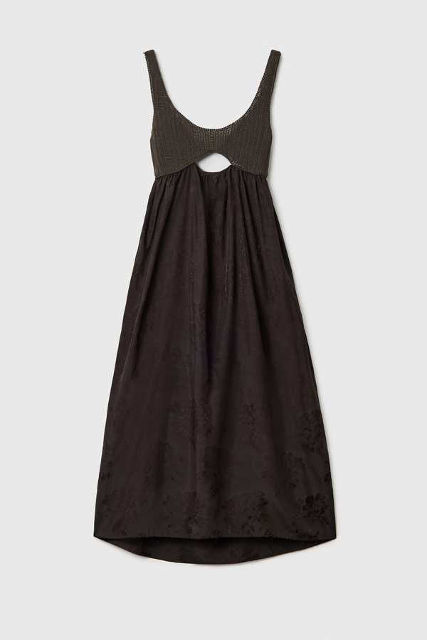 Cordera Handmade Crochet Dress - Dark Brown