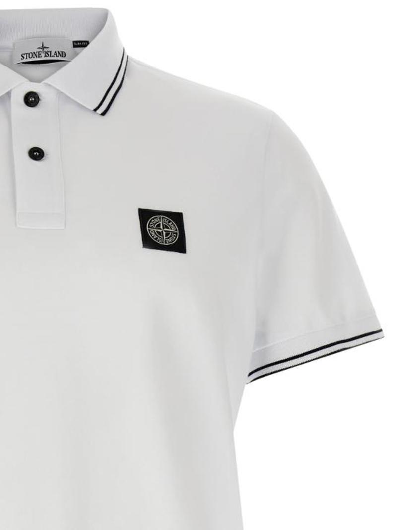 Stone Island Polo Shirt - White