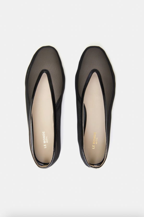 LE MONDE BÉRYL Luna Slipper - Black