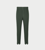 Issey Miyake MC Mar Trousers - Dark Green - Thumbnail 1