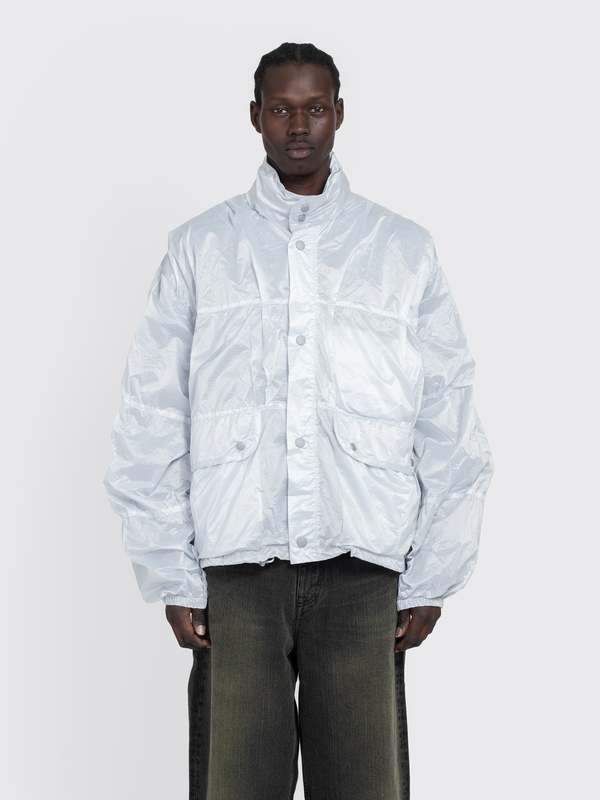 Our Legacy Exhale Puffa Jacket - Vapor Cream | Garmentory