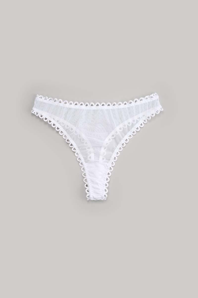 Loop Italian Mesh Thong