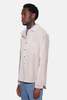 Blue&Cream Micro Cord Velour Shirt - Light Grey - Thumbnail 2