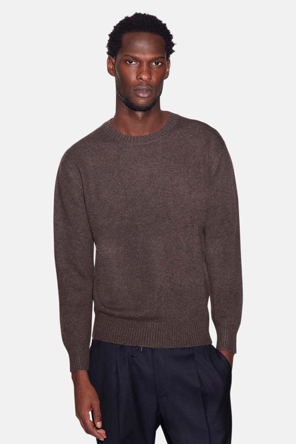 The Tile Club Winslow Crewneck - Bark