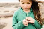KIDS Vild House of Little Organic Knit Cardigan - Archipelago Blue - Thumbnail 2