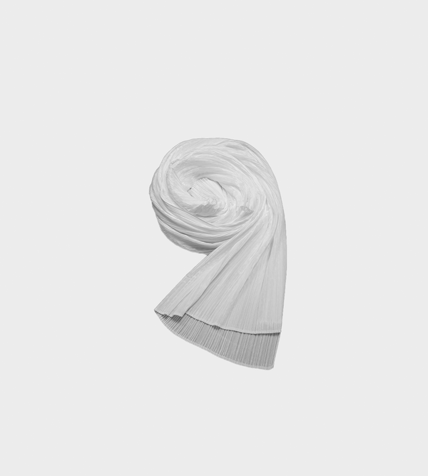 Pleats Please by Issey Miyake Madame-T Pearl Stole Large | Garmentory