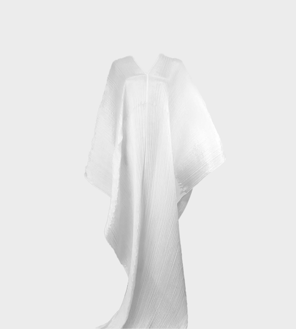 Pleats Please by Issey Miyake Madame-T Pearl Stole Large | Garmentory