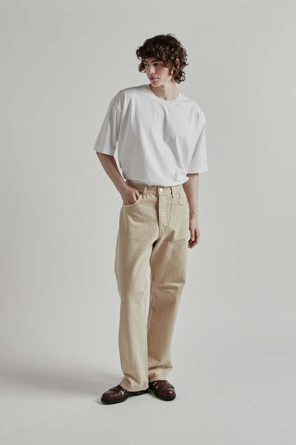 Sunflower Wide Twist Jeans - Vintage Sand | Garmentory