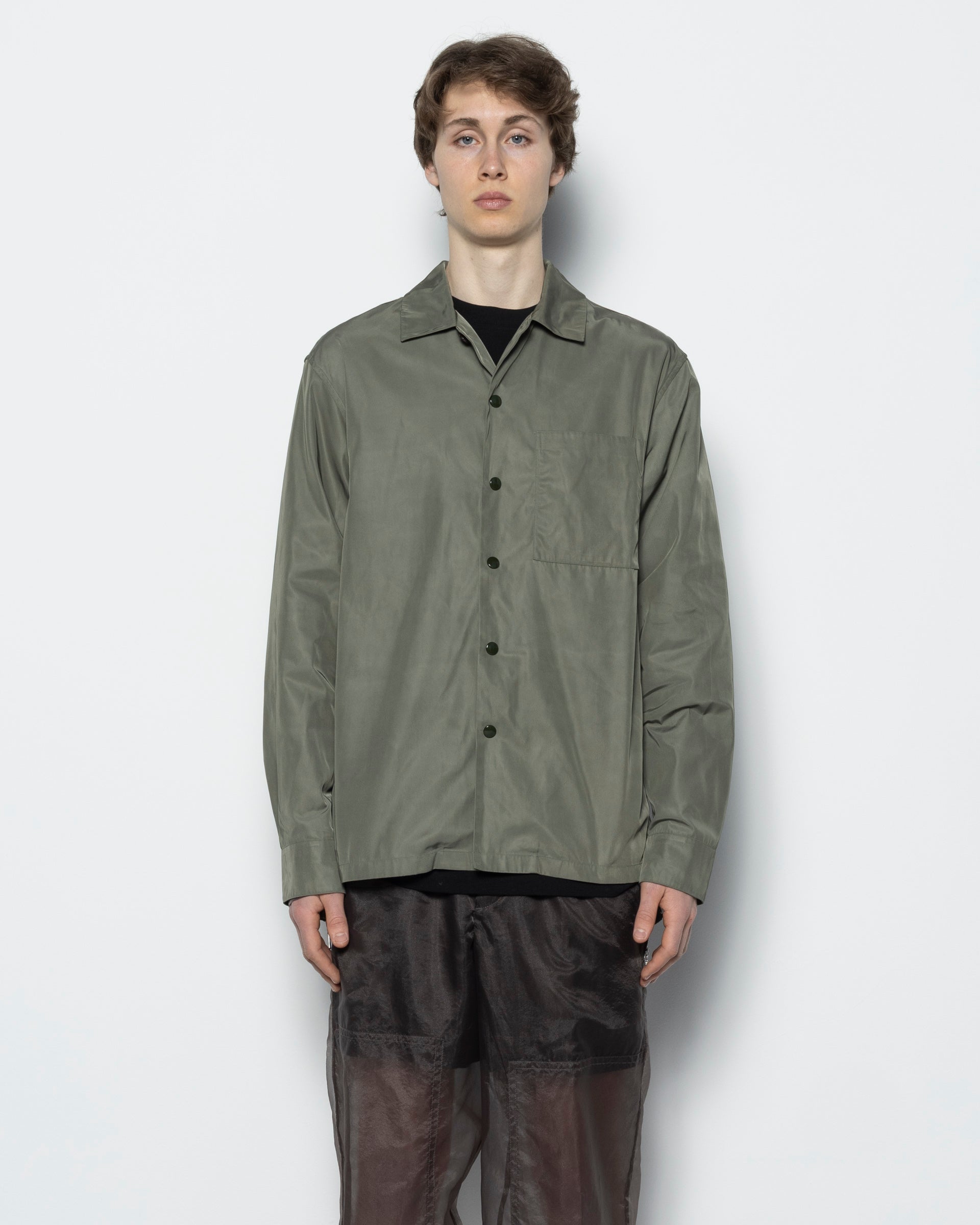 Dries Van Noten Cornish Shirt - Khaki | Garmentory