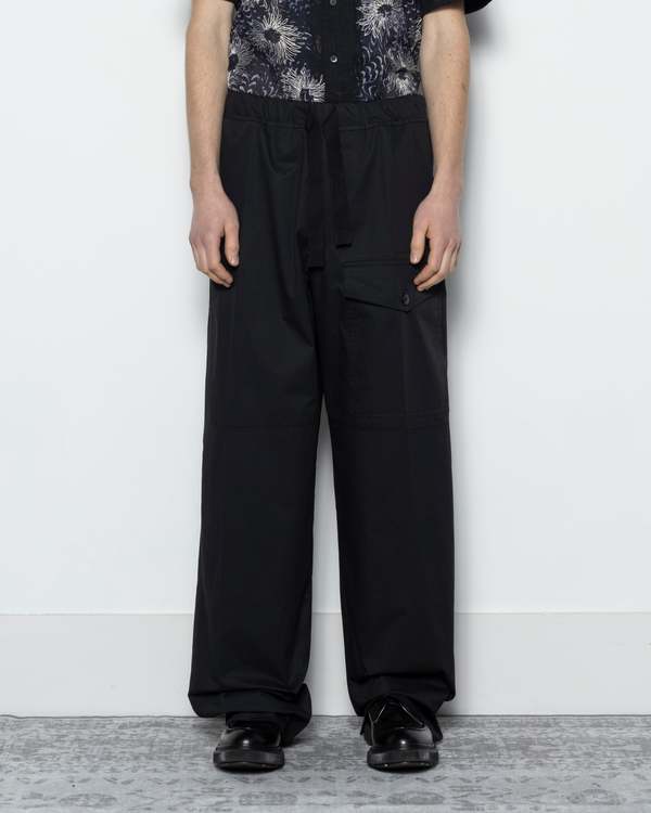 Dries Van Noten Pannoch Pants - Black | Garmentory