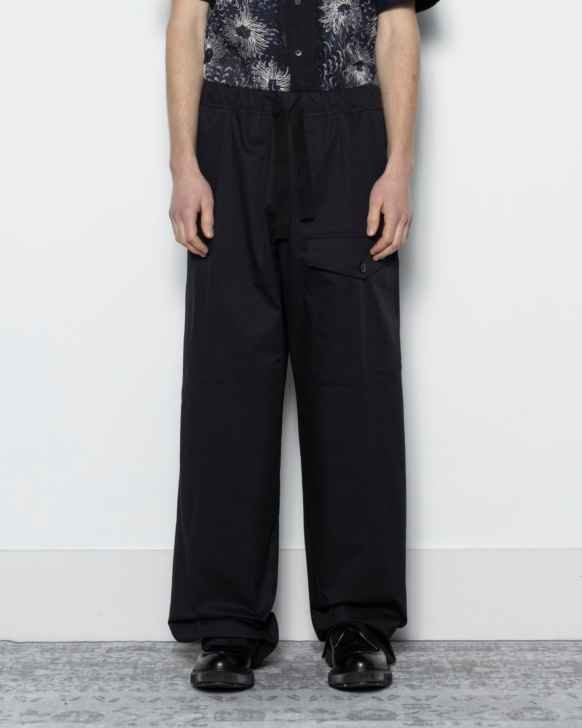 Dries Van Noten Pannoch Pants - Black | Garmentory