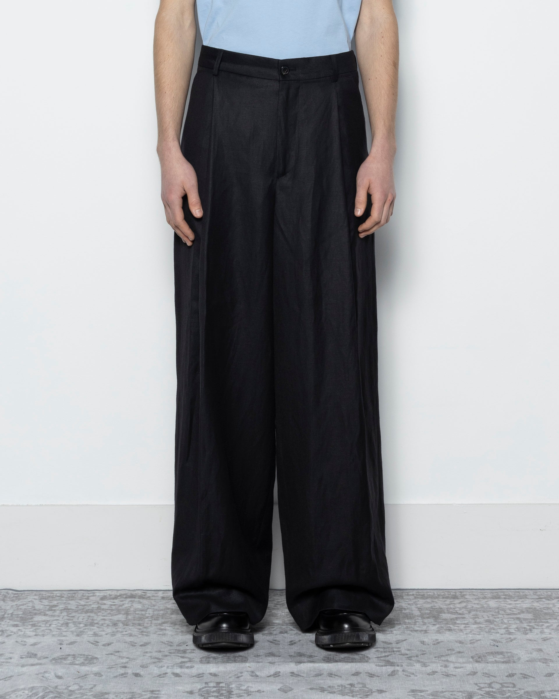 Dries Van Noten Pepper Pants - Black | Garmentory