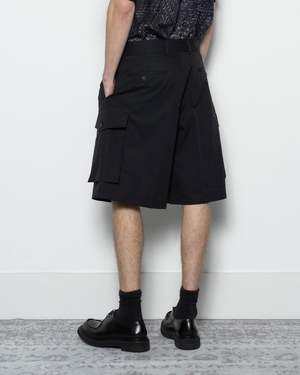 Dries Van Noten Piers Tris Shorts - Black | Garmentory