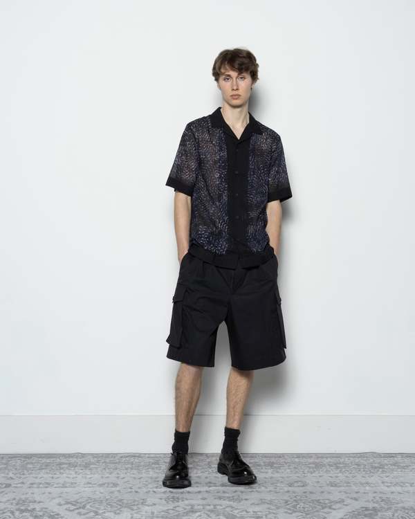 【24SS】DRIES VAN NOTEN｜Piers Bis Shorts Piers Bis Short in Black – SVRN
