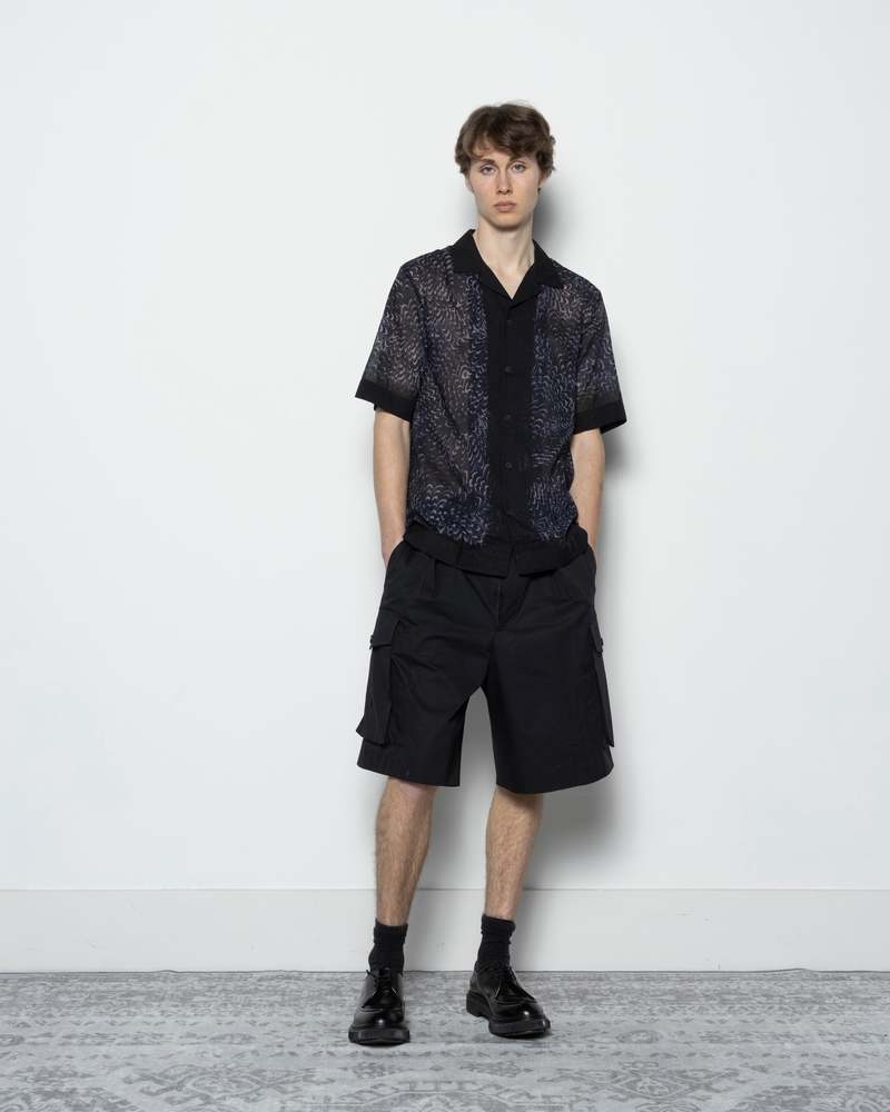 Dries Van Noten Piers Tris Shorts - Black | Garmentory