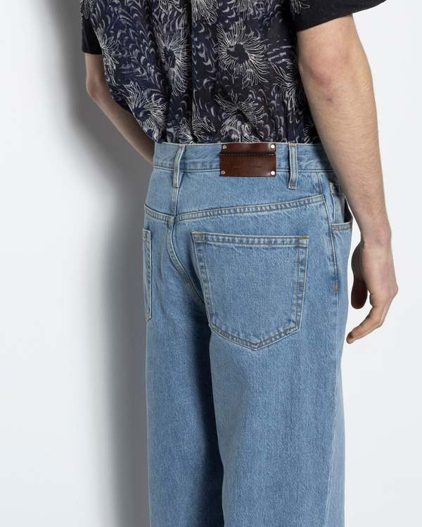 Dries Van Noten Pine Pants - Light Blue | Garmentory