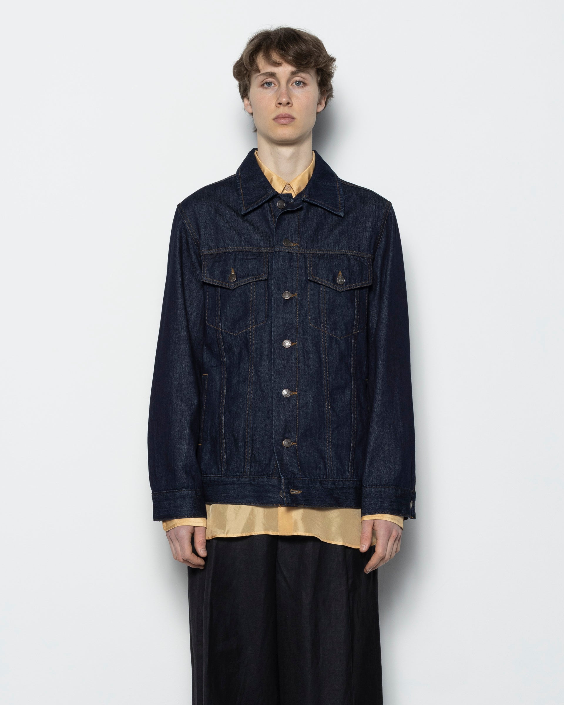 Dries Van Noten Vipin Jacket - Indigo | Garmentory
